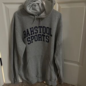 Barstool Sports Gray Hoodie